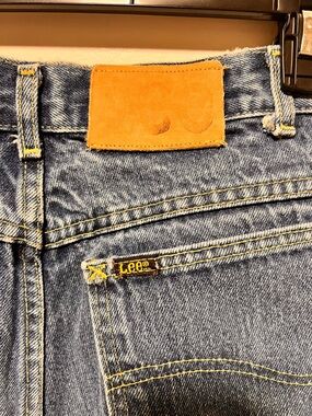 Vtg 70s Womens Lee Riders Union Boyfriend Bootcut Western Denim Jeans 26 x 32